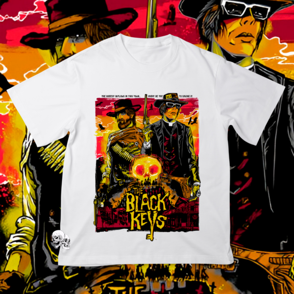 Franela The Black Keys Skull